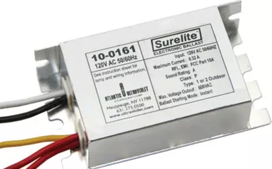10-0161 (replaces 10-1070) Atlantic UV Surelite Ballast