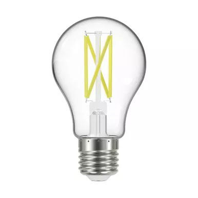 10.5A19/CL/LED/E26/940/120V SATCO LED Filament Lamp - 10.5W 1100L, 4000K