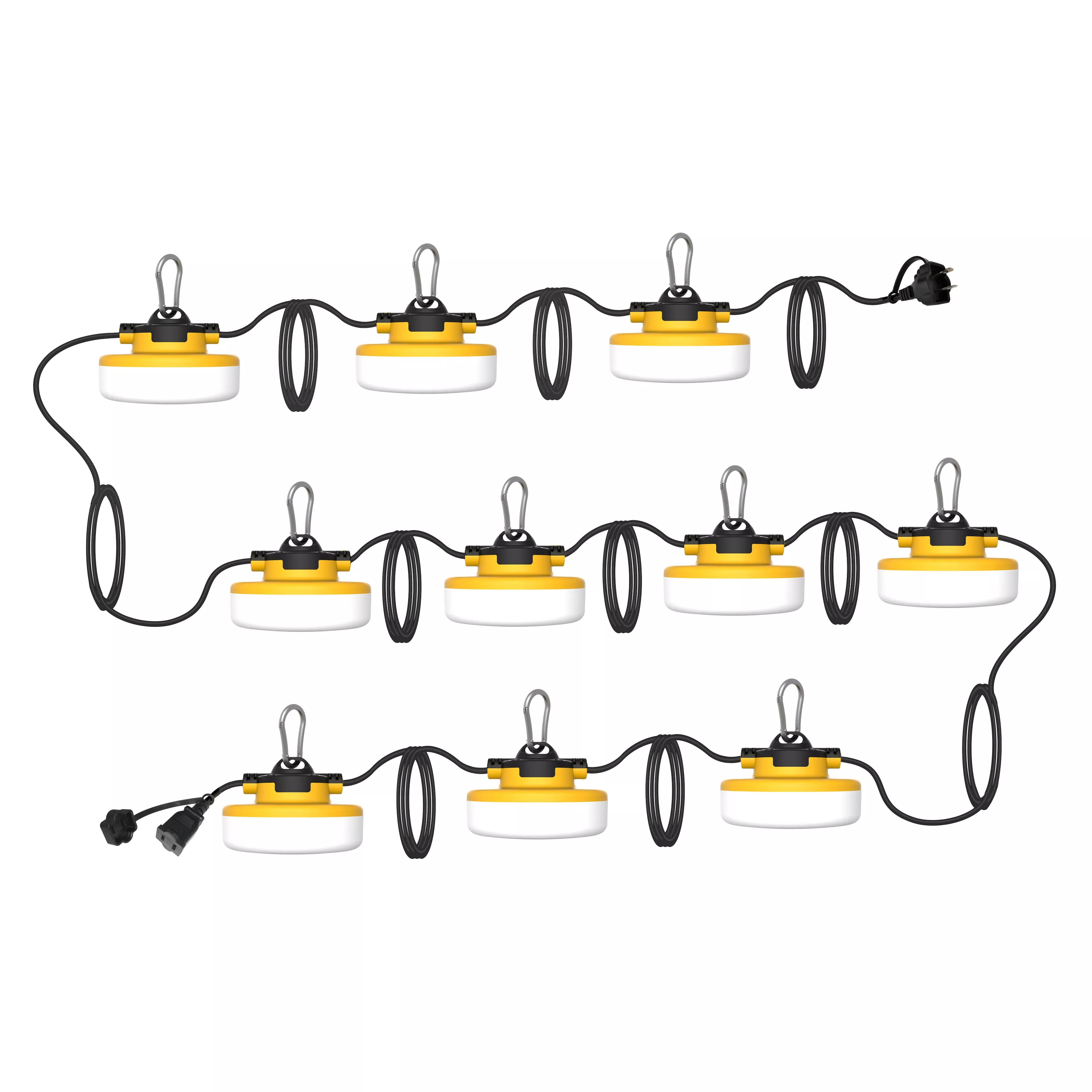 100 Foot 127 Watt LED Temporary String Light 5000K