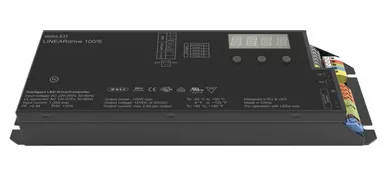 100S eldoLED LINEARdrive (LIN100S1) Programmable Constant Voltage LED Driver - 100W 12/24V DMX/DALI