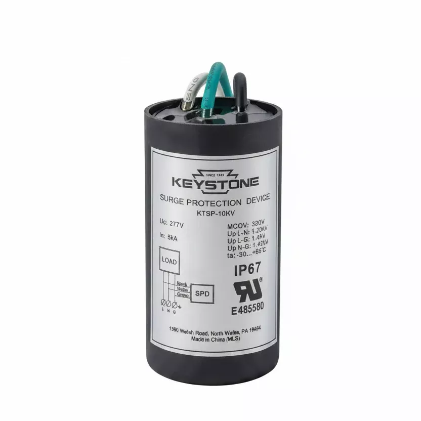10KV External Surge Protector 120-277 Input Voltage