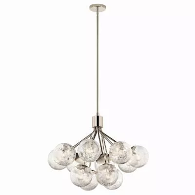 12 Light Chandelier Convertible