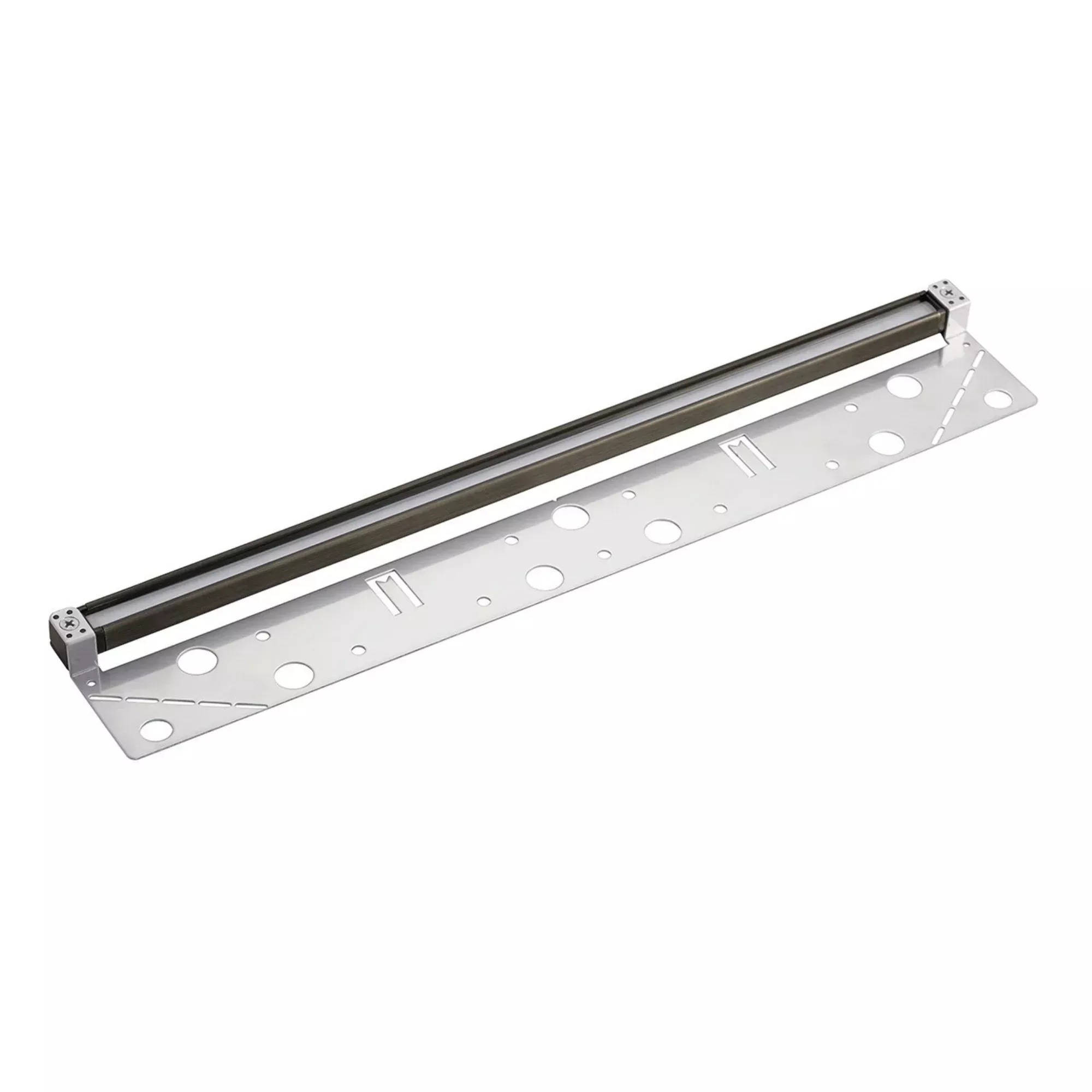 12V LED 18" Hardscape Light 3000K Centennial Brass Brass