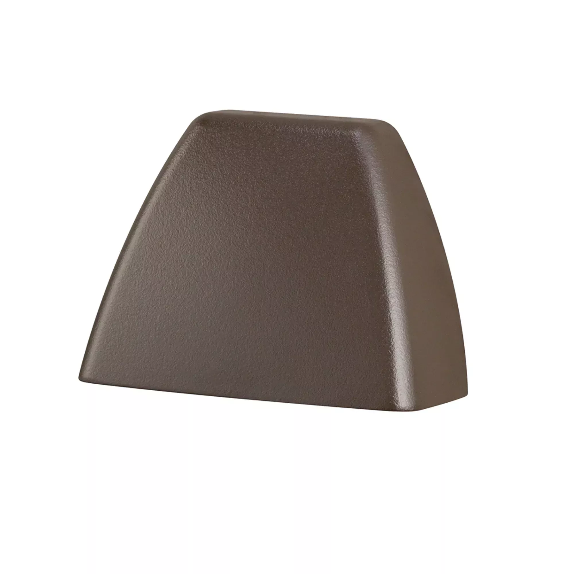 12V LED Deck Light 4 Corners 3000K Textured Architectural Bronze