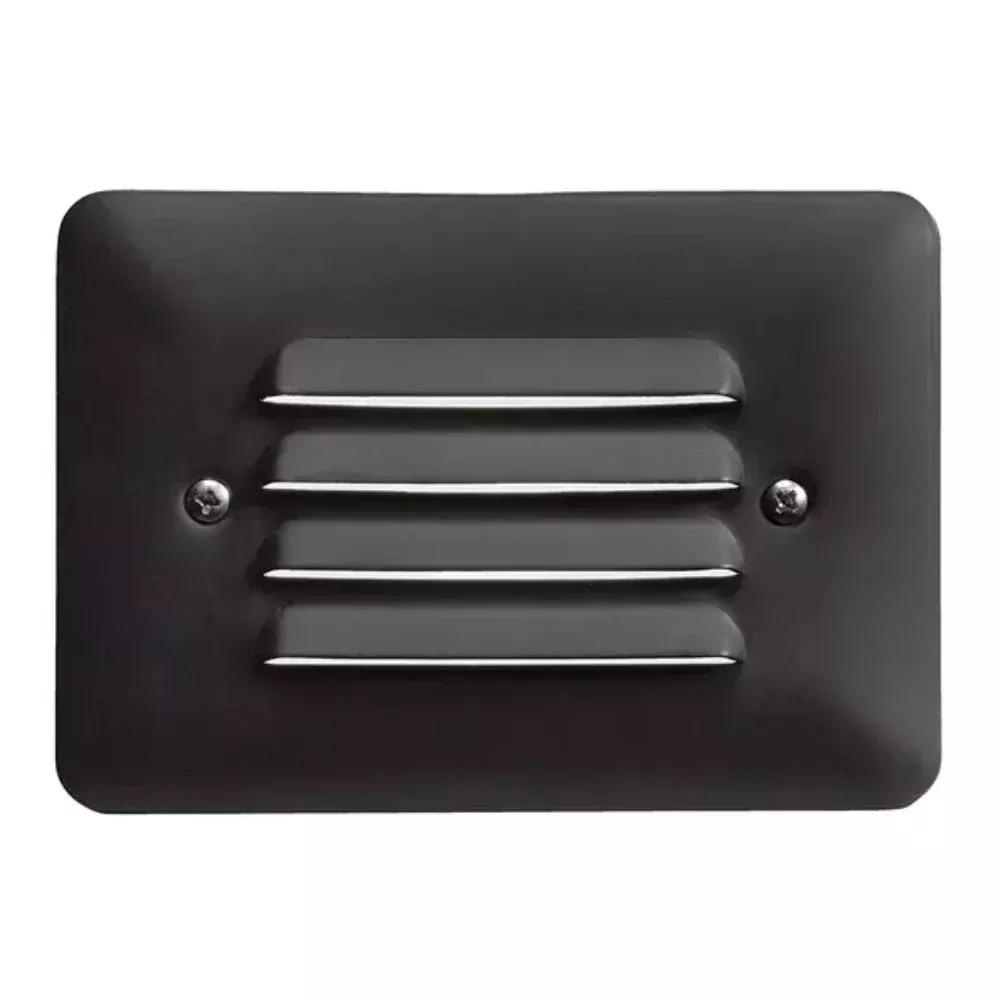 12V LED Mini Step Light 2700K Textured Black