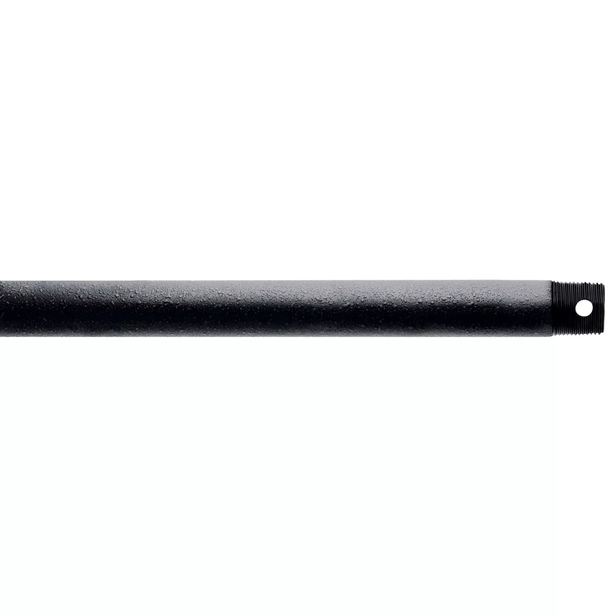 36000 24" Downrod, Distressed Black Finish