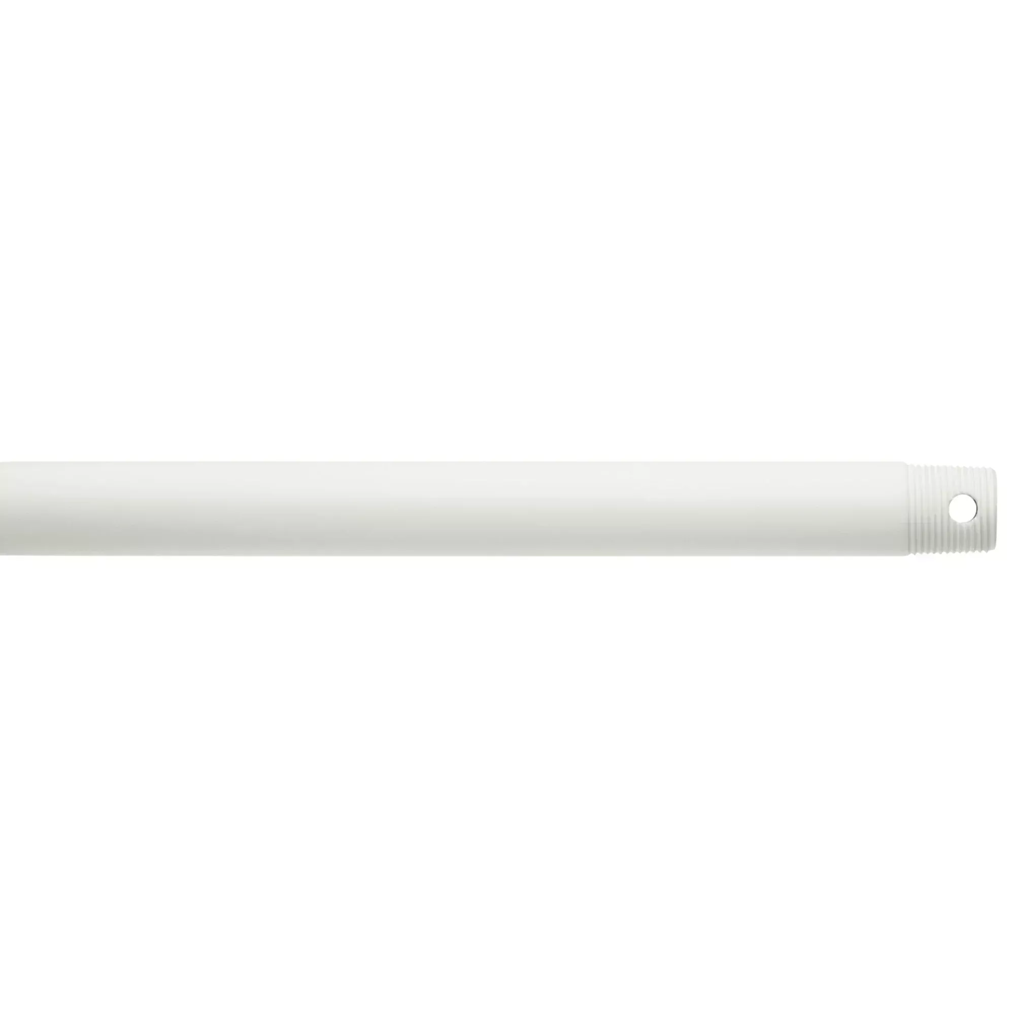 36000 36" Downrod, Matte White Finish