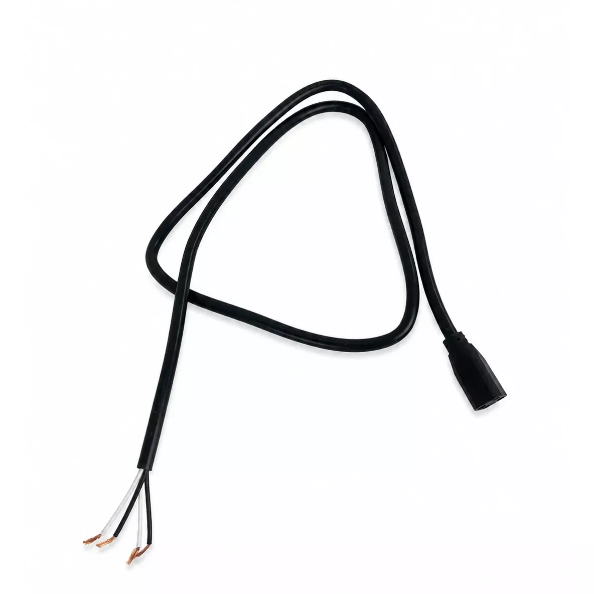 4-Pin Lamp Socket with 1 Meter Lead Wire (18 AWG)