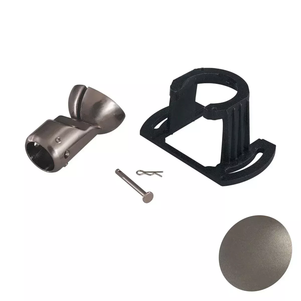 A245 45° Sloped Ceiling Adapter Burnished Nickel Finish