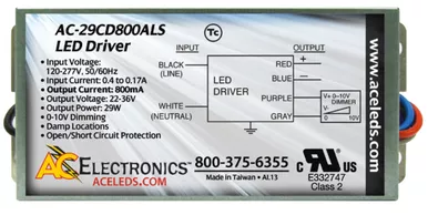 AC Electronics AC-29CD800ALS LED Driver