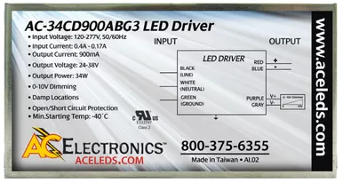 AC Electronics AC-34CD900ABG3 LED Driver