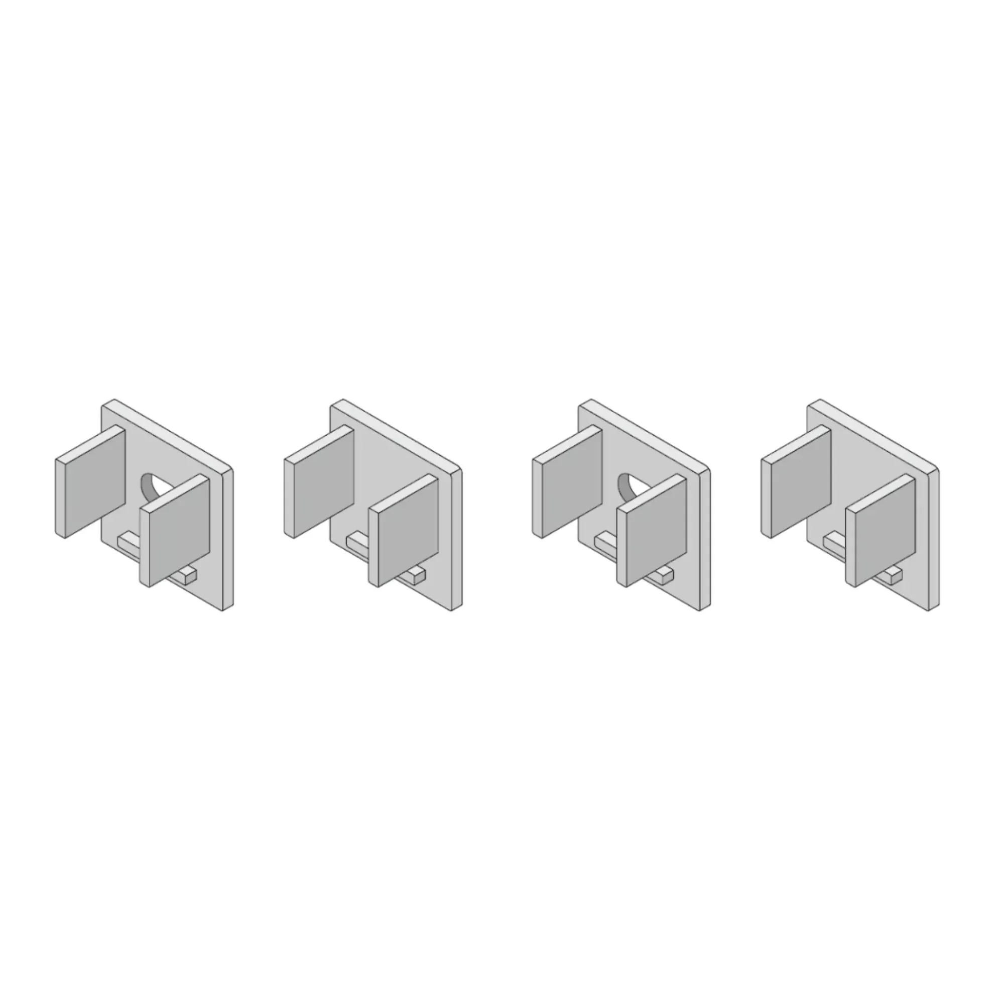 Accessory Pack for 0.5 in. Mud-In Channels