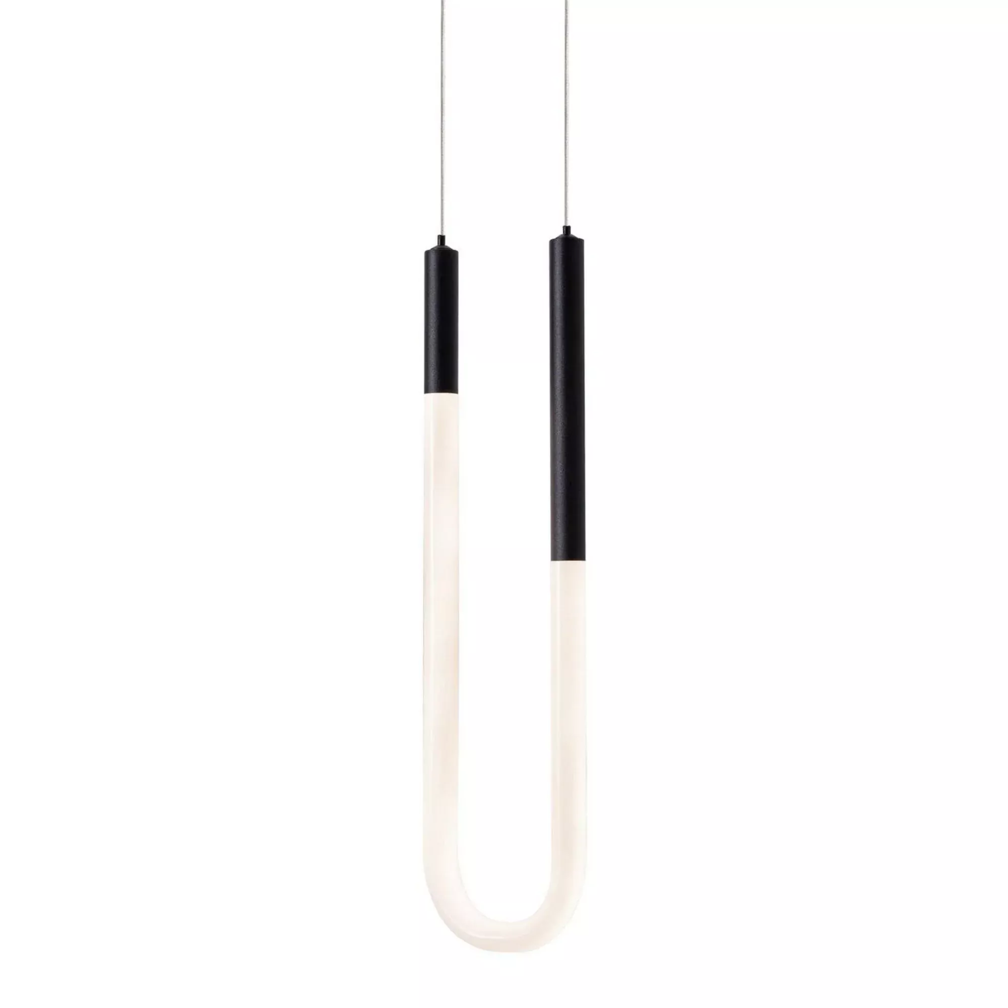 AFX Adel 16" Single LED Pendant, Black Finish