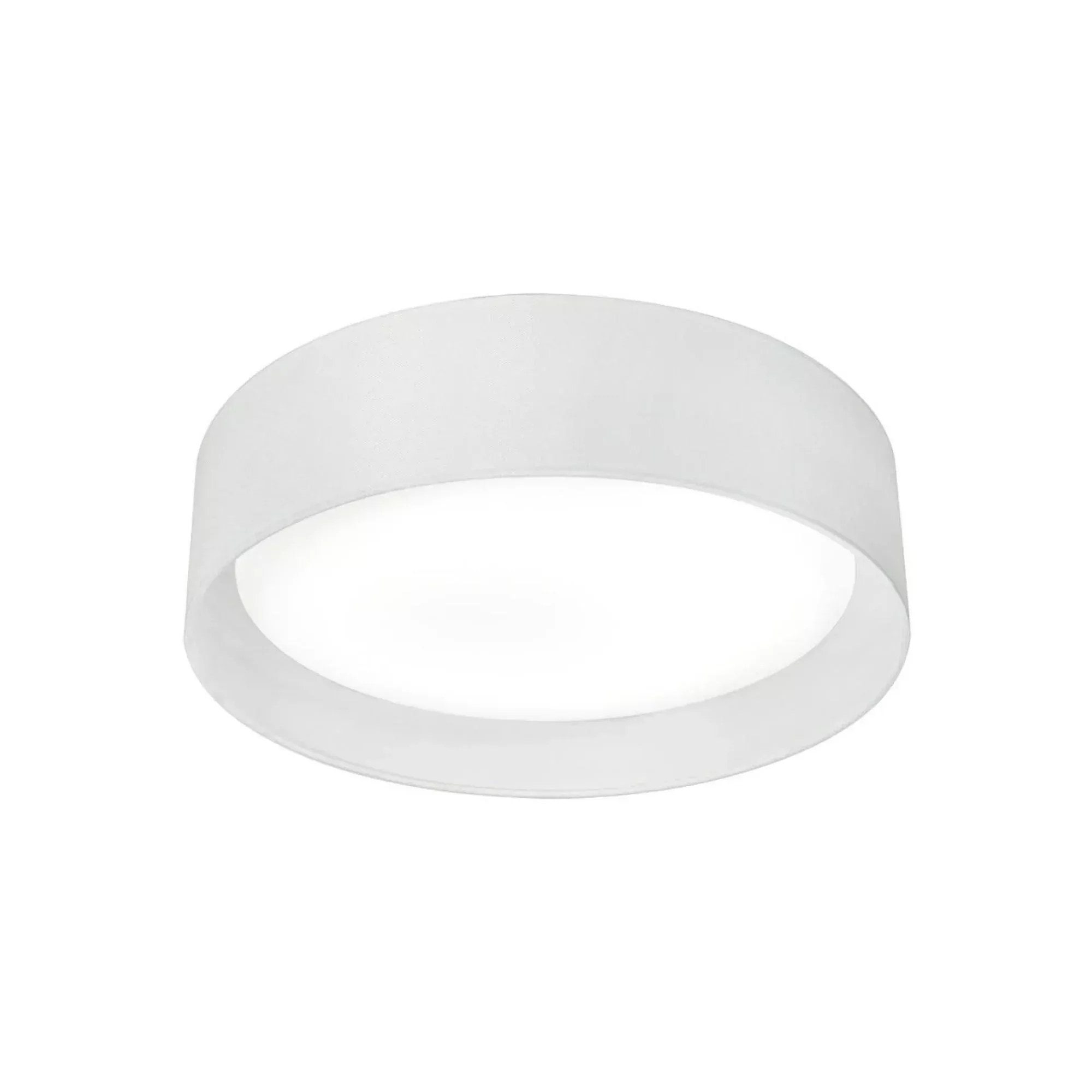 AFX Ally 16" LED Flush Mount, White Finish