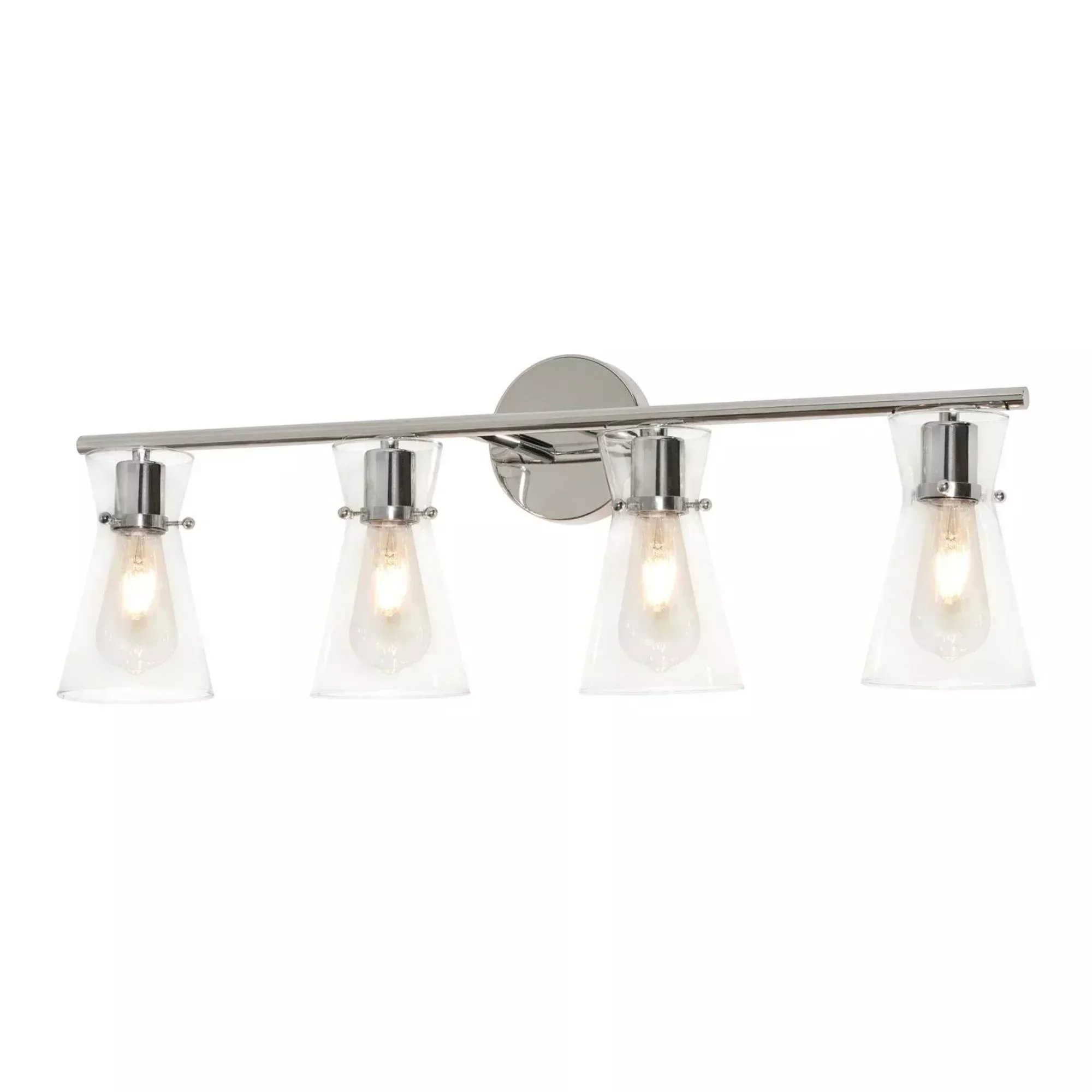 AFX Amanda 31" 4-Light Vanity, Polished Chrome Finish
