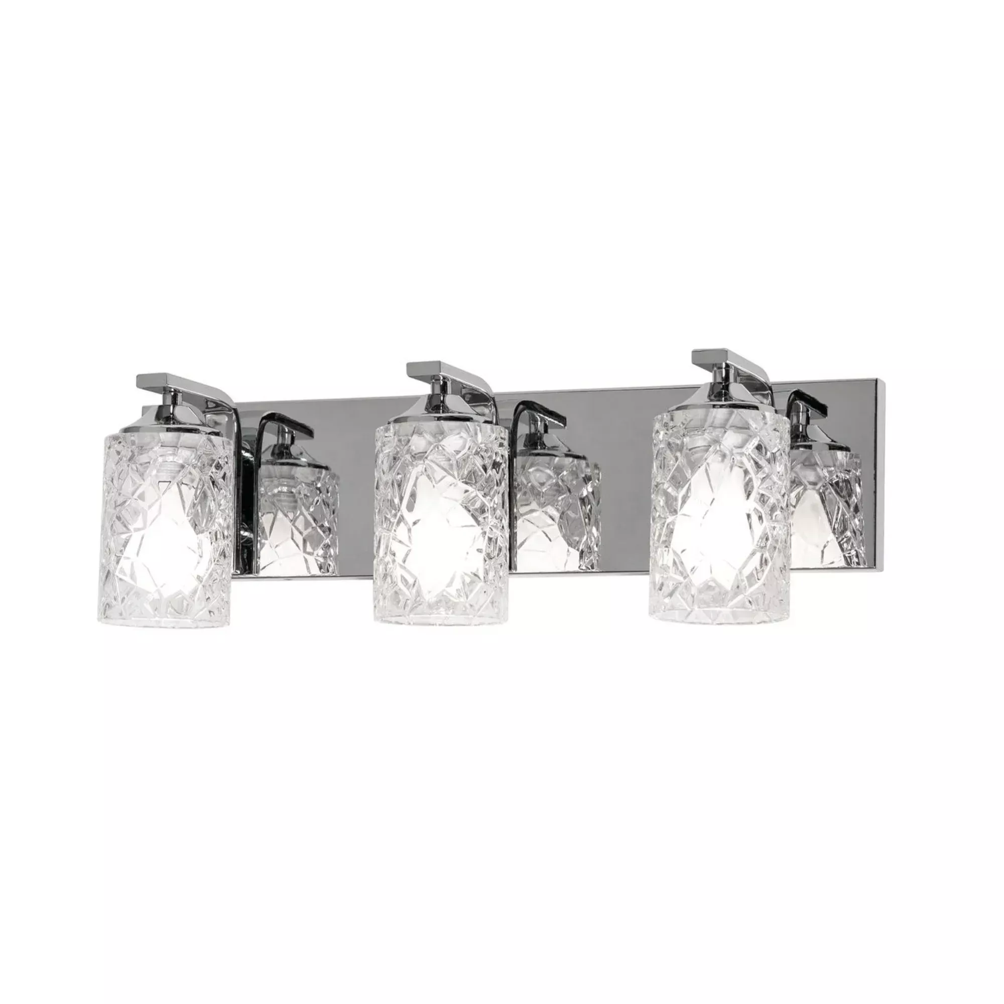 AFX Annabel 22" 3-Light Vanity, Polished Chrome Finish