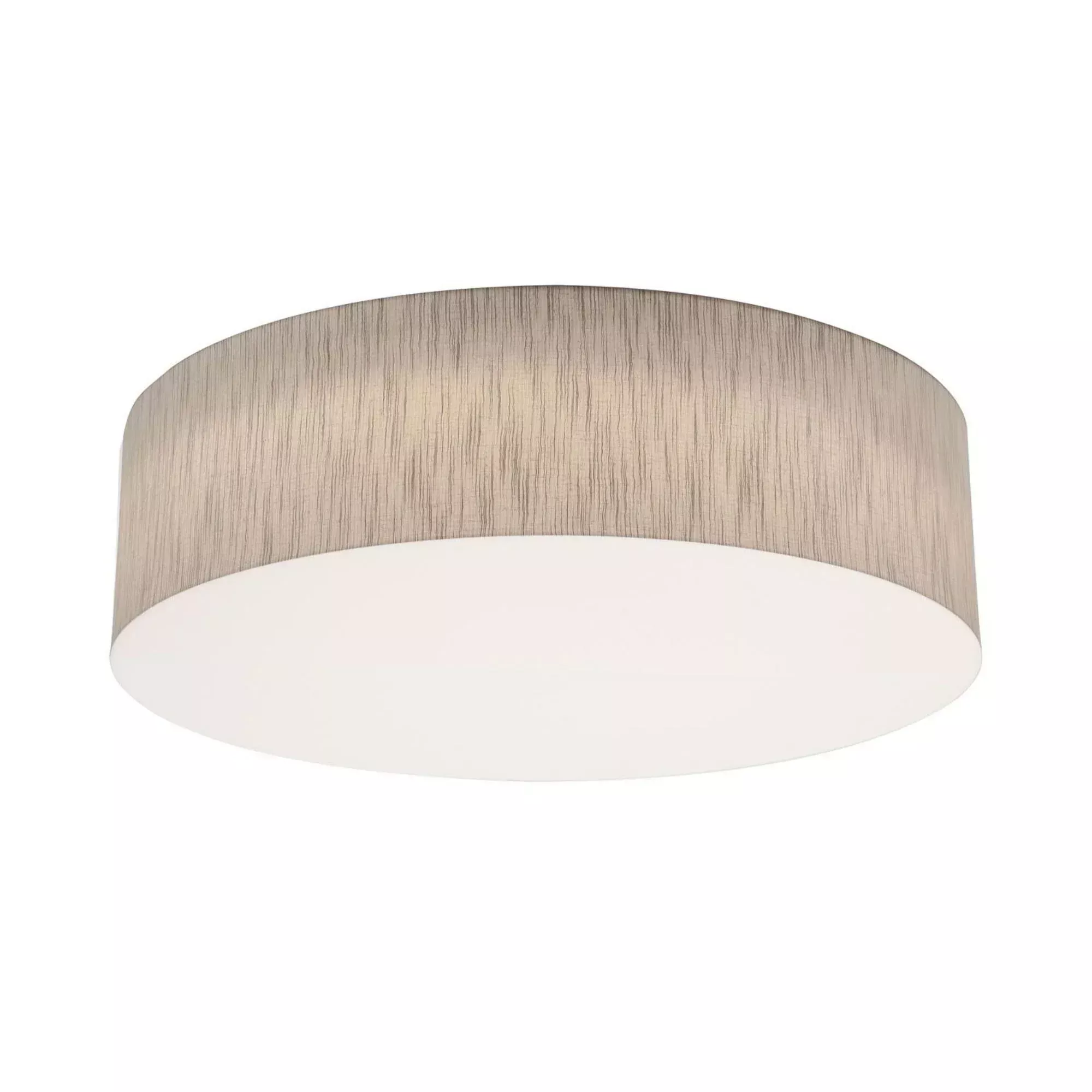 AFX Anton 24" 3-Light Flush Mount, Jute Finish