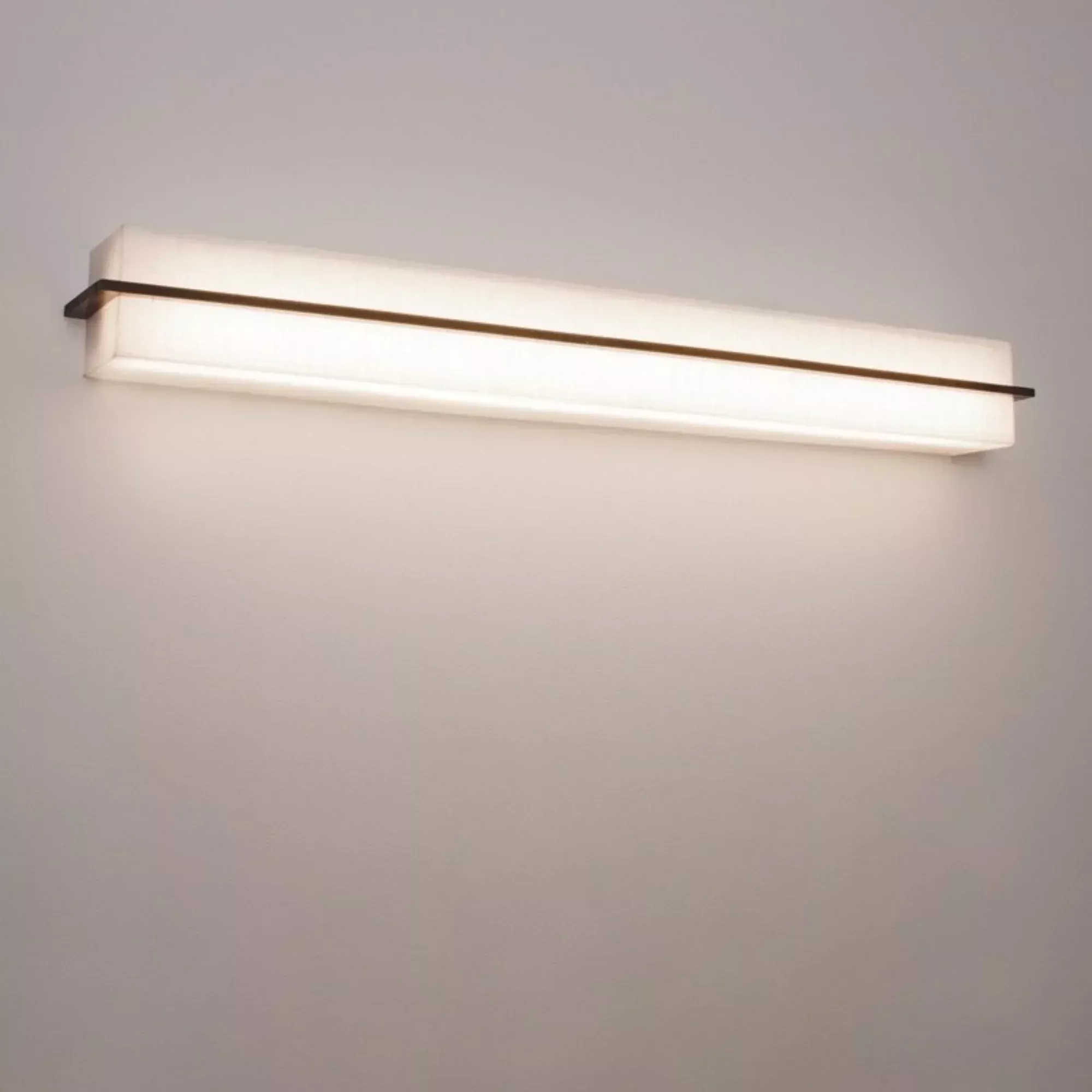 AFX Apex 27" LED Vanity, Jute/Espresso Finish