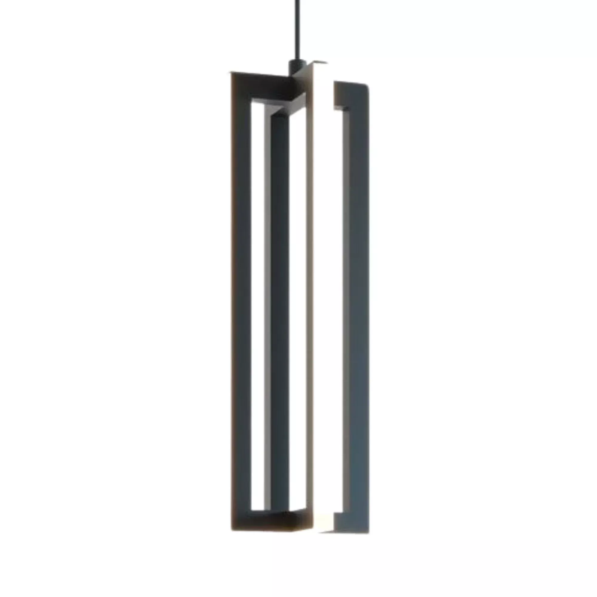 AFX Cass 12" LED Pendant, Black Finish