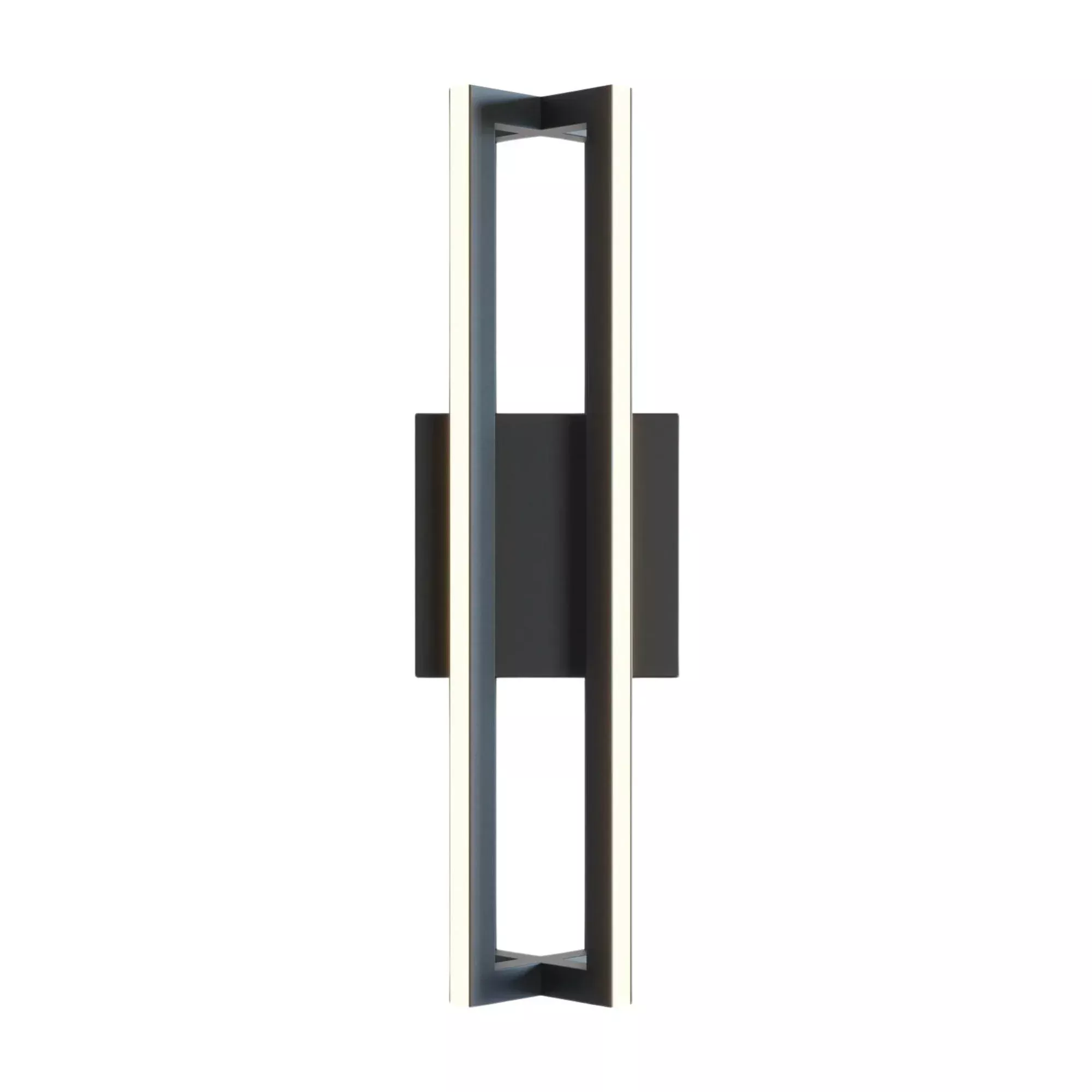 AFX Cass 16" LED Wall Sconce, Black Finish