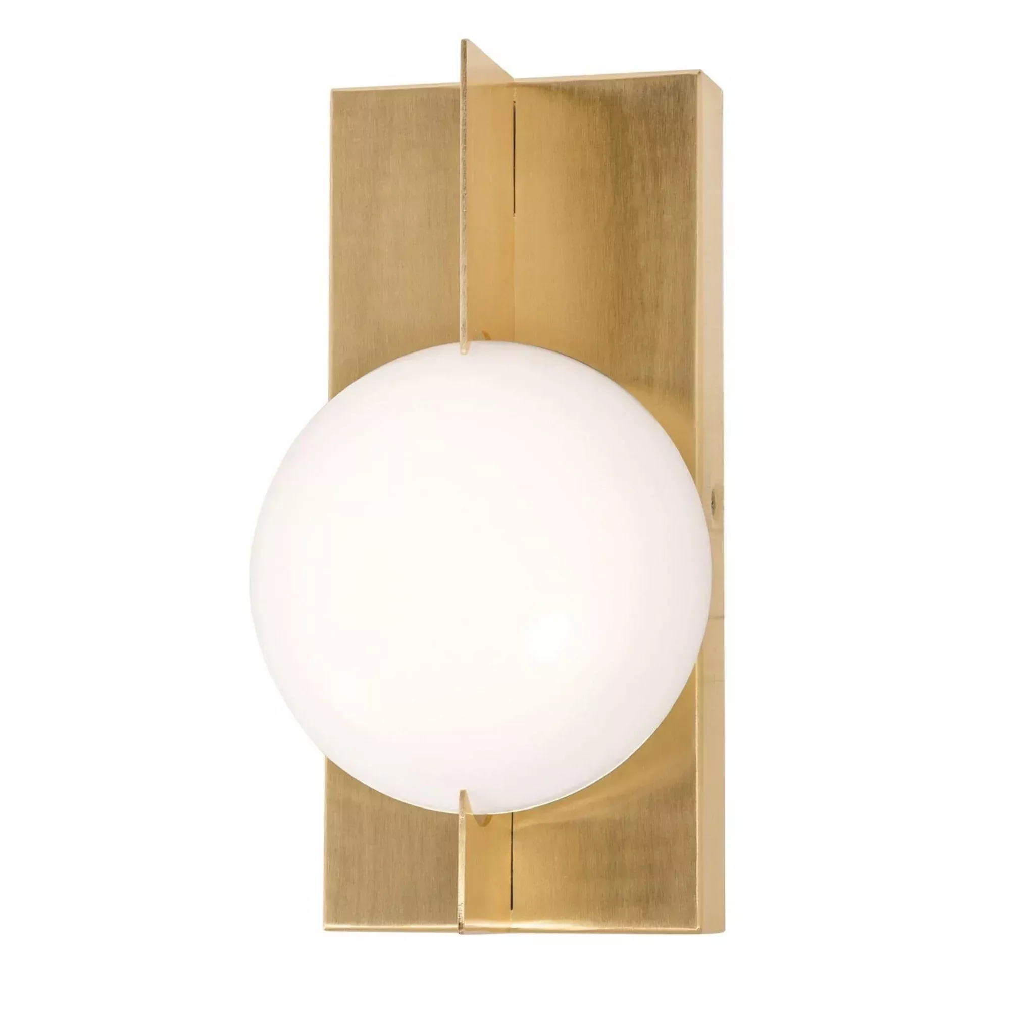 AFX Gates 10" LED Wall Sconce, Satin Brass Finish