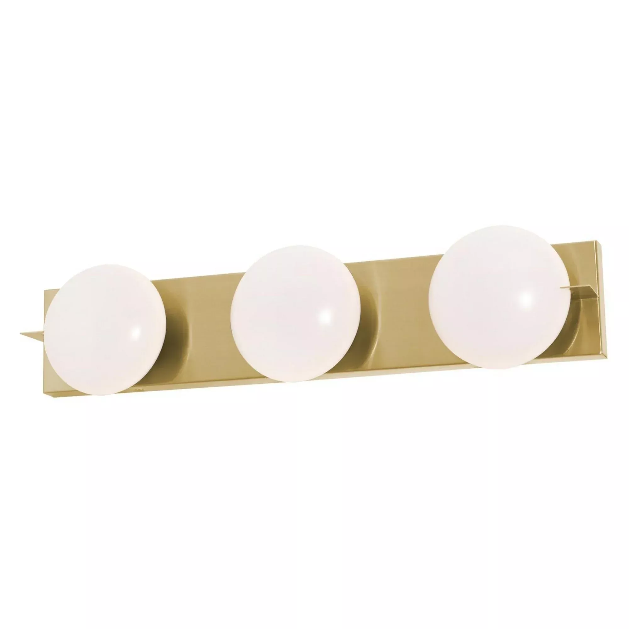 AFX Gates 24" LED Vanity, Satin Brass Finish