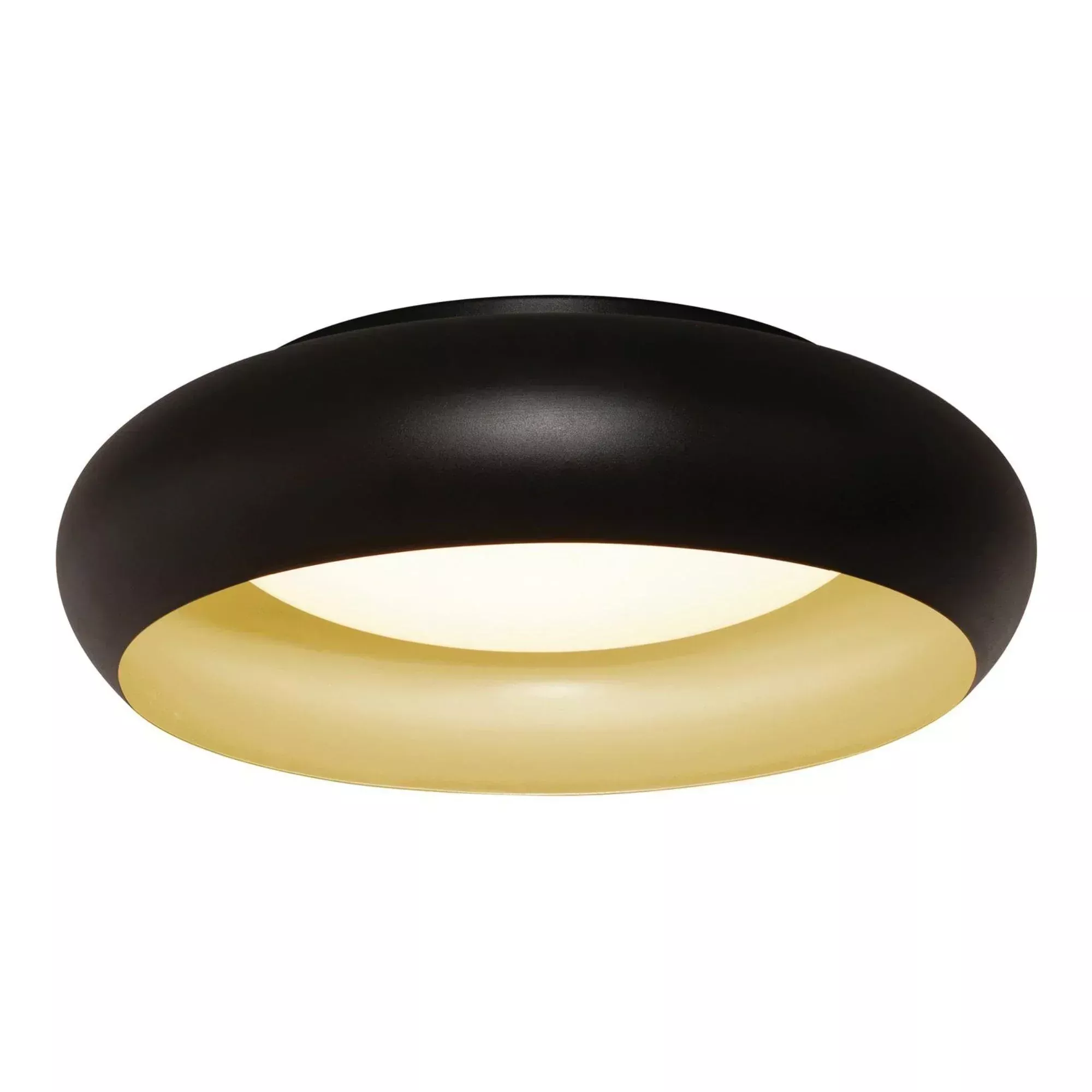 AFX Kayce 19" LED Flush Mount, 5CCT, Black Finish