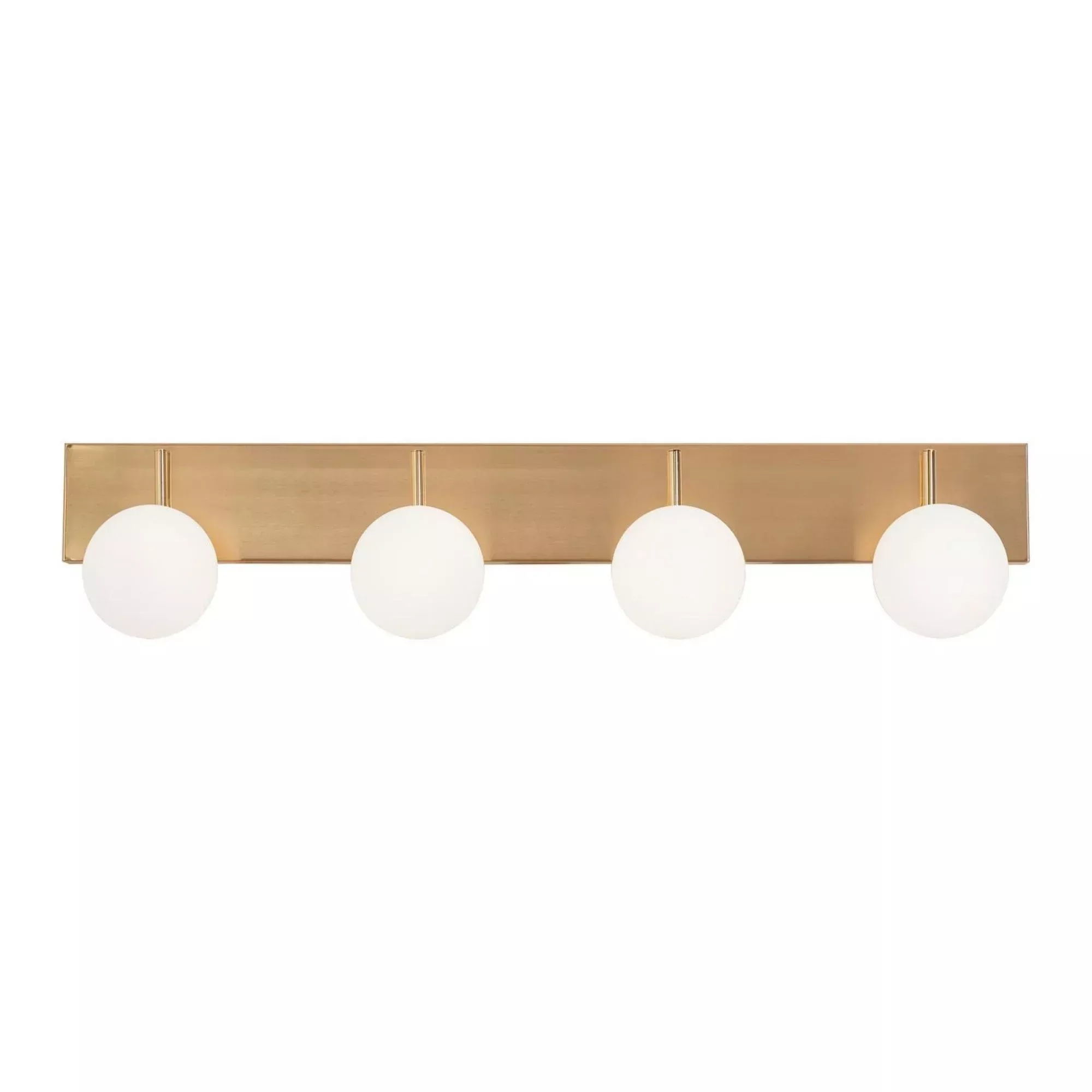 AFX Metropolitan 38" LED Vanity, Satin Brass Finish