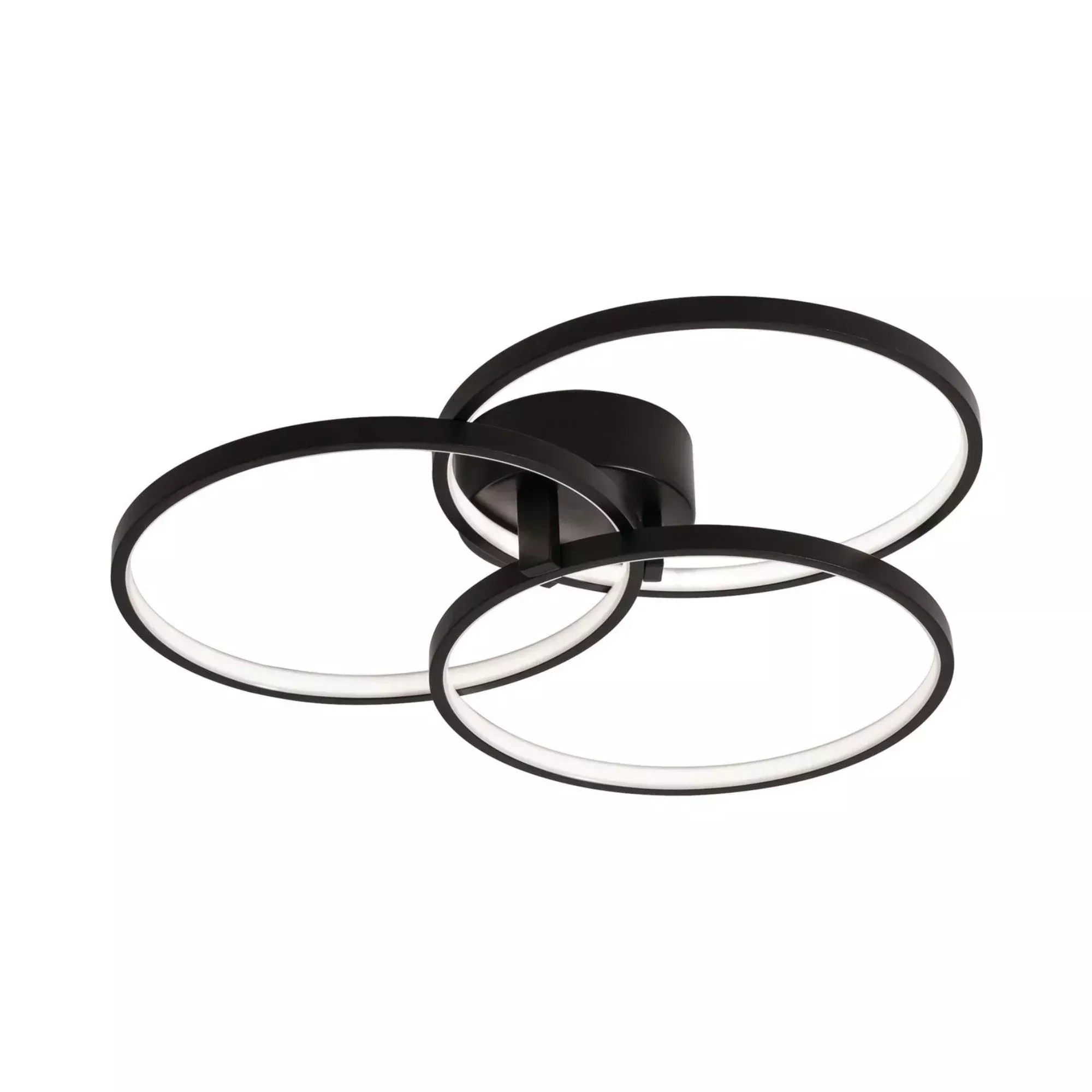AFX Orion 16" LED Flush Mount, Black Finish