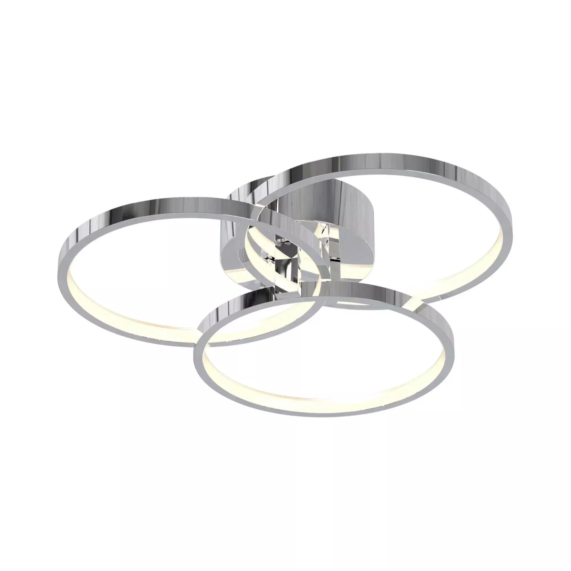 AFX Orion 16" LED Flush Mount, Polished Chrome Finish
