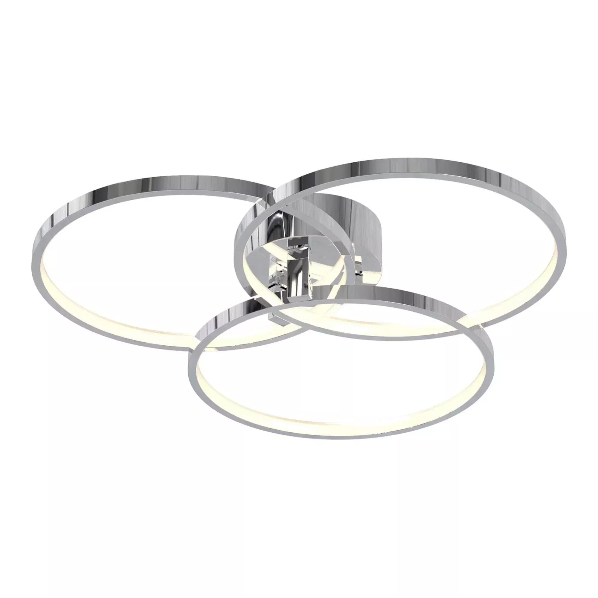 AFX Orion 20" LED Flush Mount, Polished Chrome Finish