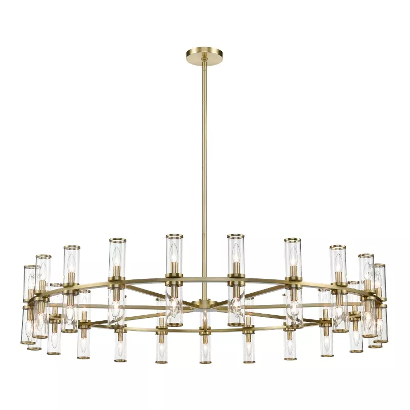 Alora CH309042 Revolve 42-lt 60" Chandelier