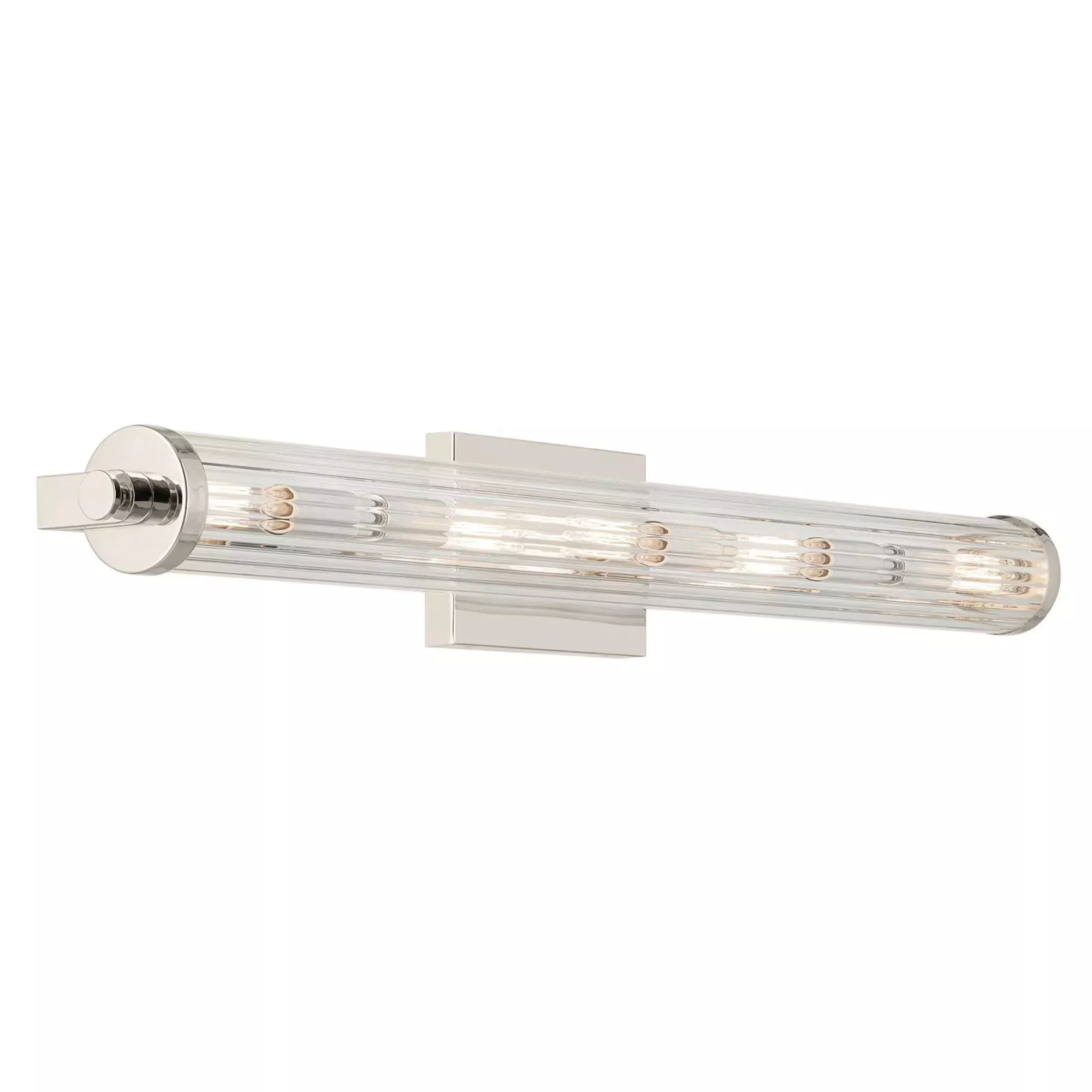 Azores 32 in. Bathroom Vanity Light Polished Nickel