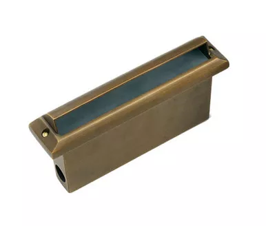 Best Quality Lighting LV54AB Brass Low Voltage Flush Mount Step Light, Bronze