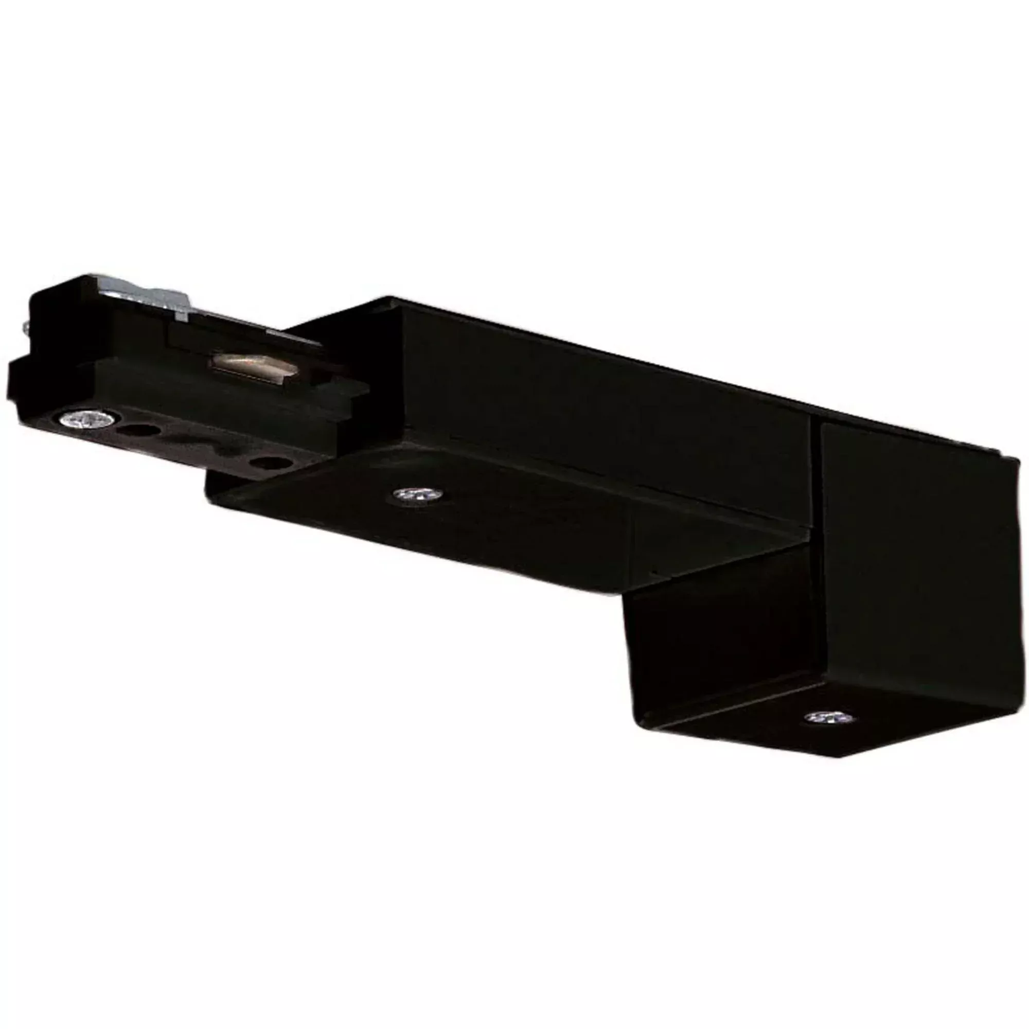 Conduit Live End for Track Lighting Black Finish