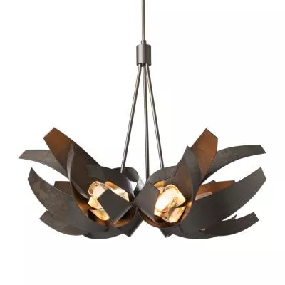 Corona Brass Accent Pendant