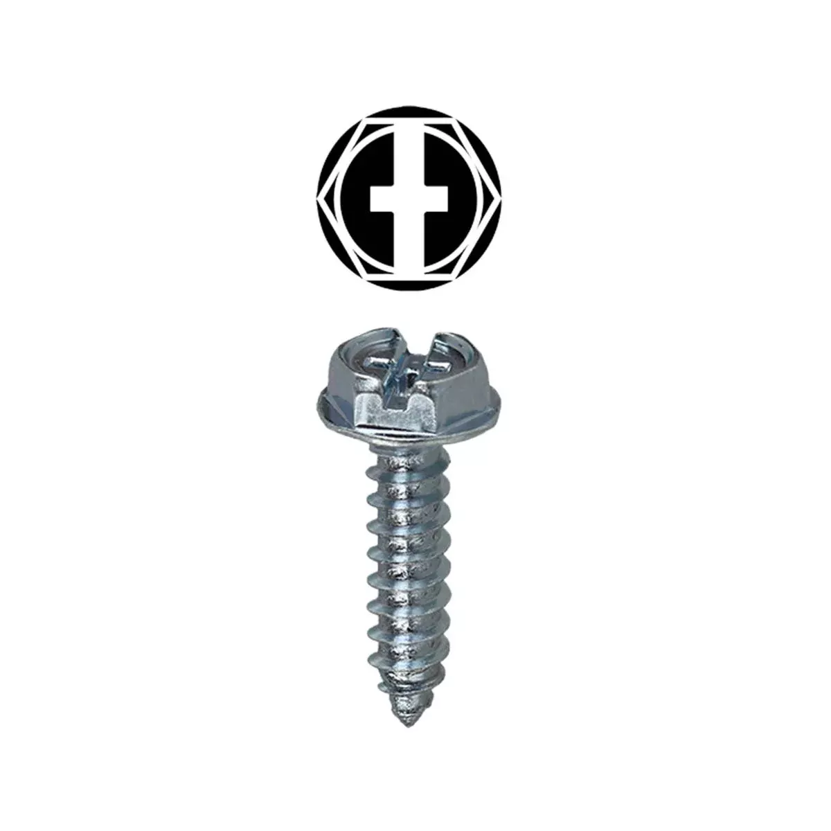 Dottie #10 Assorted Hex Head Slotted Sheet Metal Screw Kit 10HX