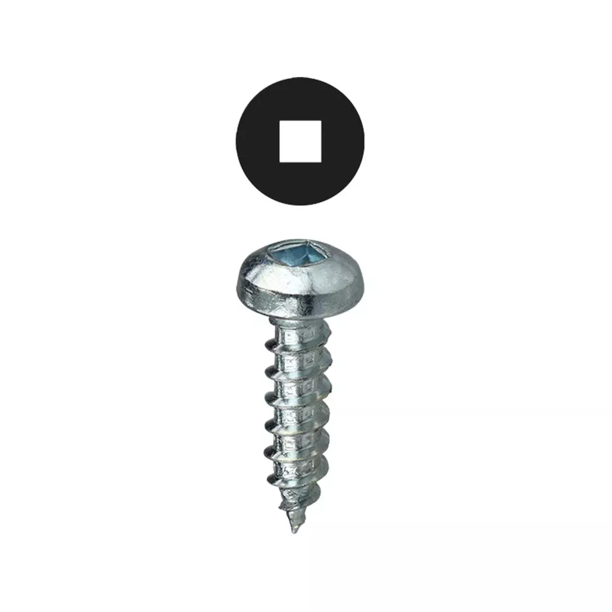 Dottie #10 Assorted Square Drive Pan Head Sheet Metal Screw Kit 10TR