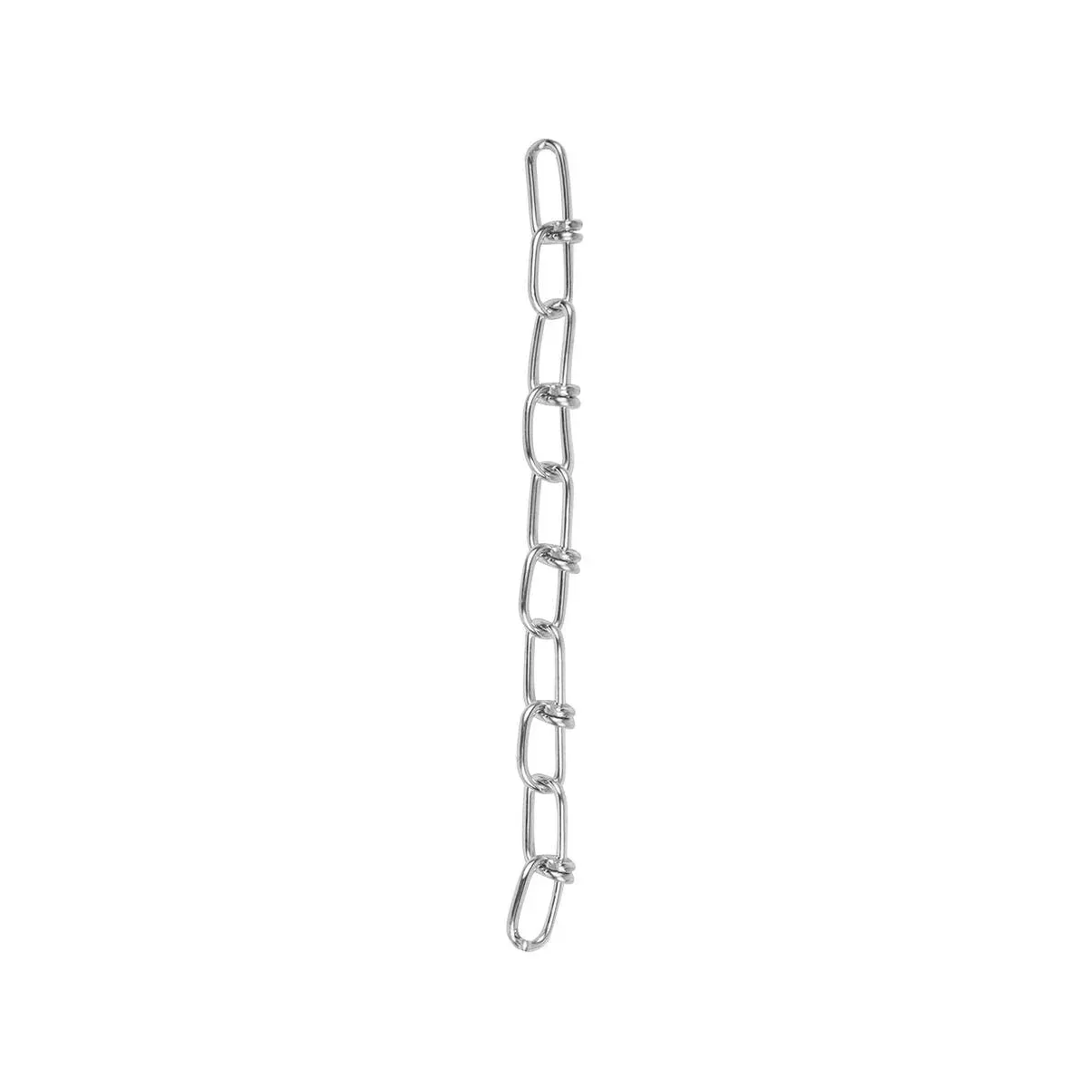 Dottie 2/0 #10 Gauge Bright Galvanized Double Loop Chain DL20 (100-Pack)