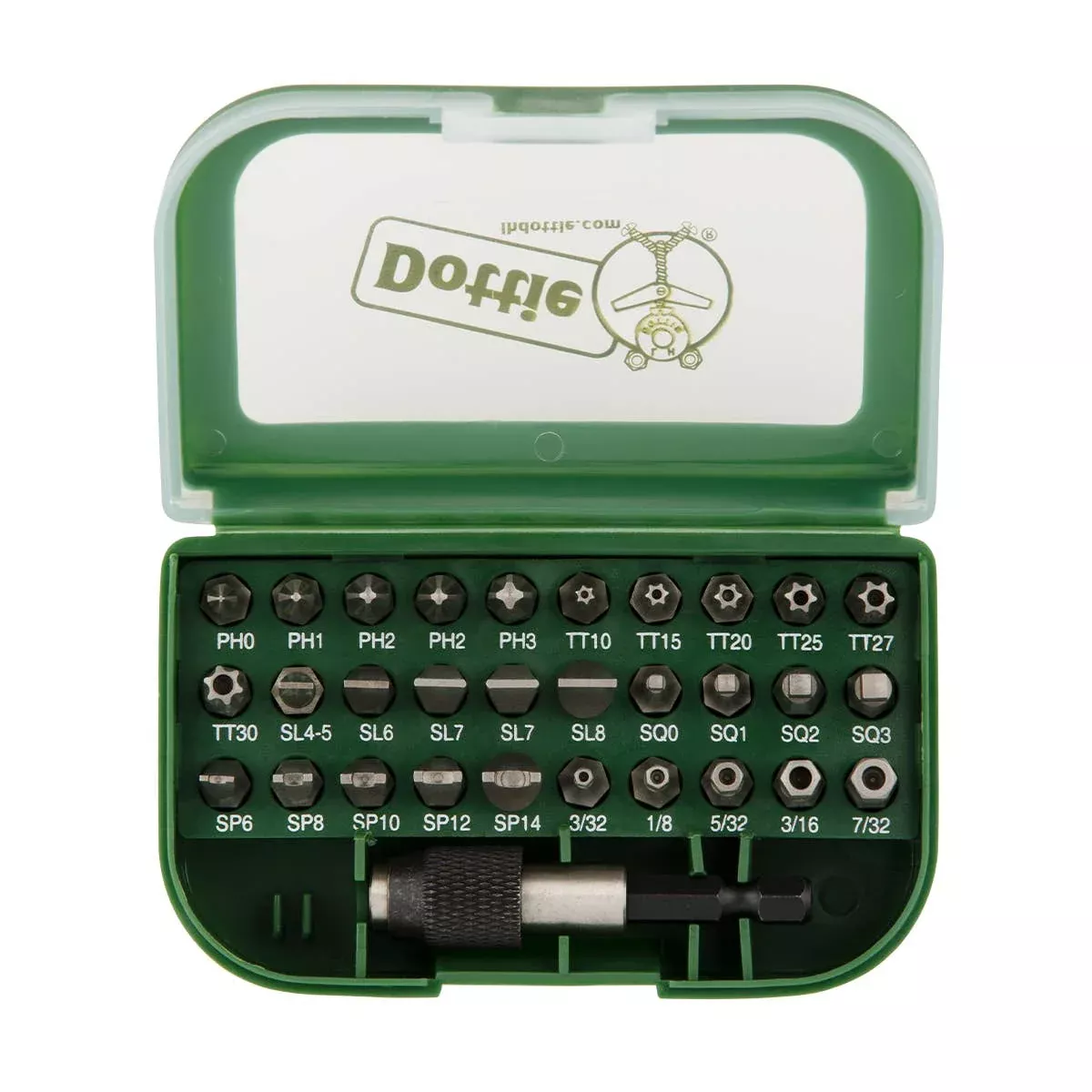 Dottie 31 Pc Compact Combo Insert Bit Kit IB31PK