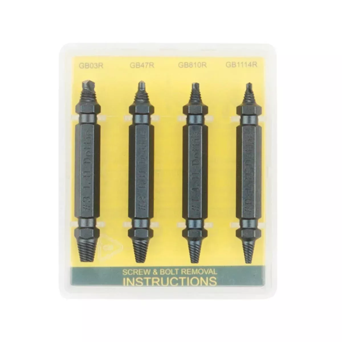 Dottie 4-Pc Proextract-It Bit Kit GBKP