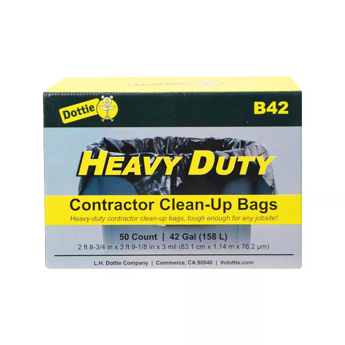 Dottie 42 Gal Contractor Clean-Up Bag B42