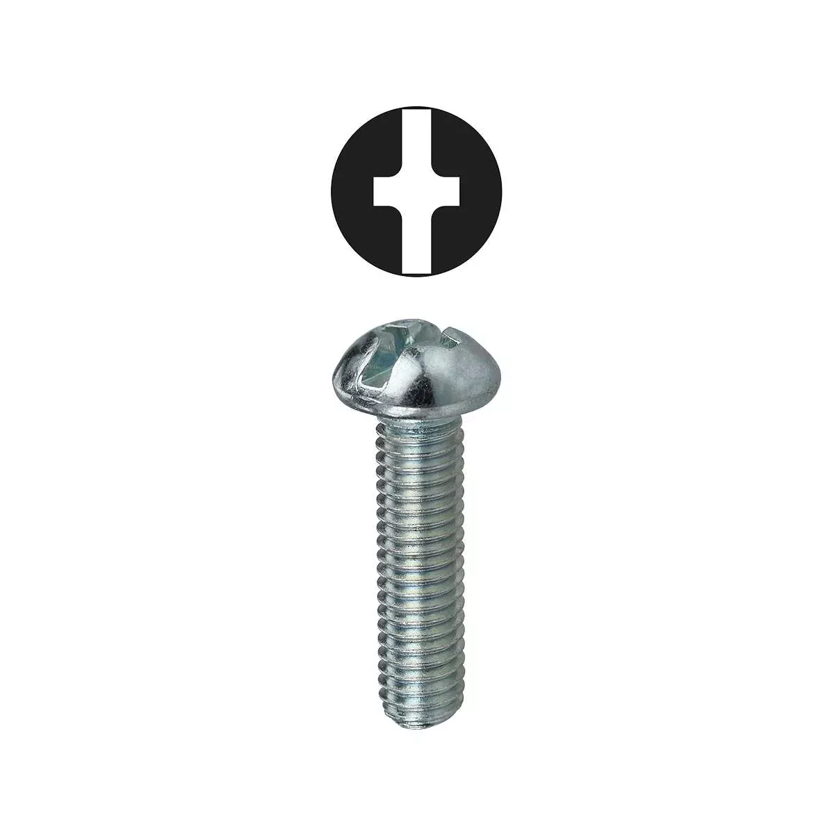 Dottie #6-32 Assorted Phillips/Slotted Round Head Machine Screw Kit 632PS
