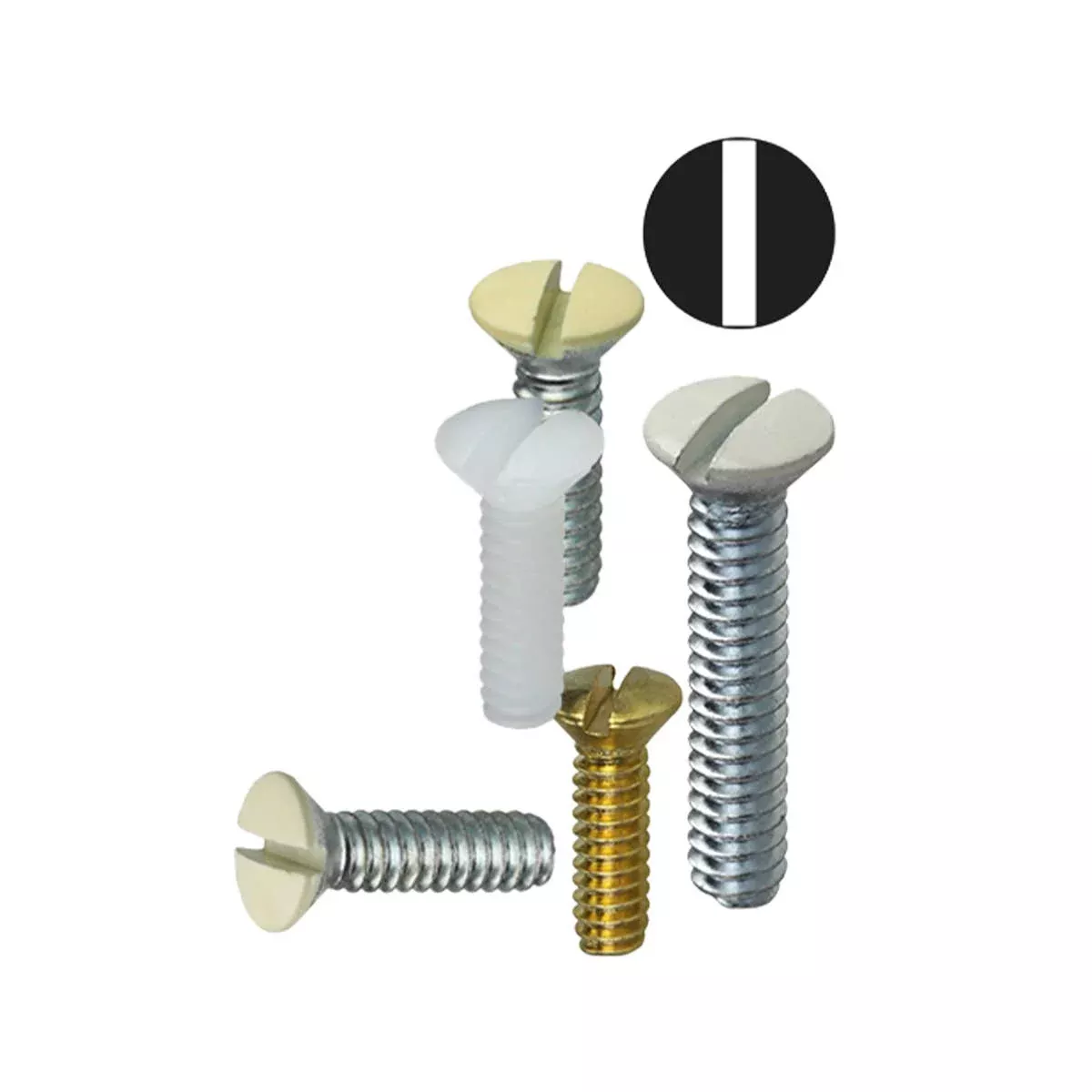 Dottie #6-32 Assorted Wall Plate Screw Kit (12 Compartment) APS1