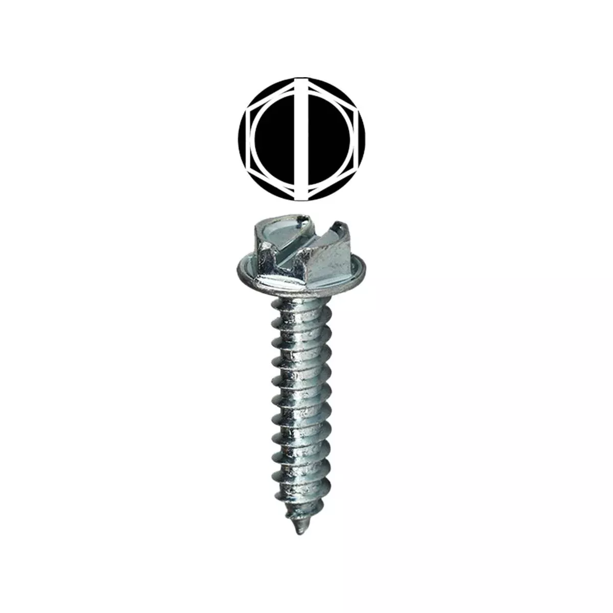 Dottie #6 Assorted Hex Head/Slotted Sheet Metal Screw Kit 6HX