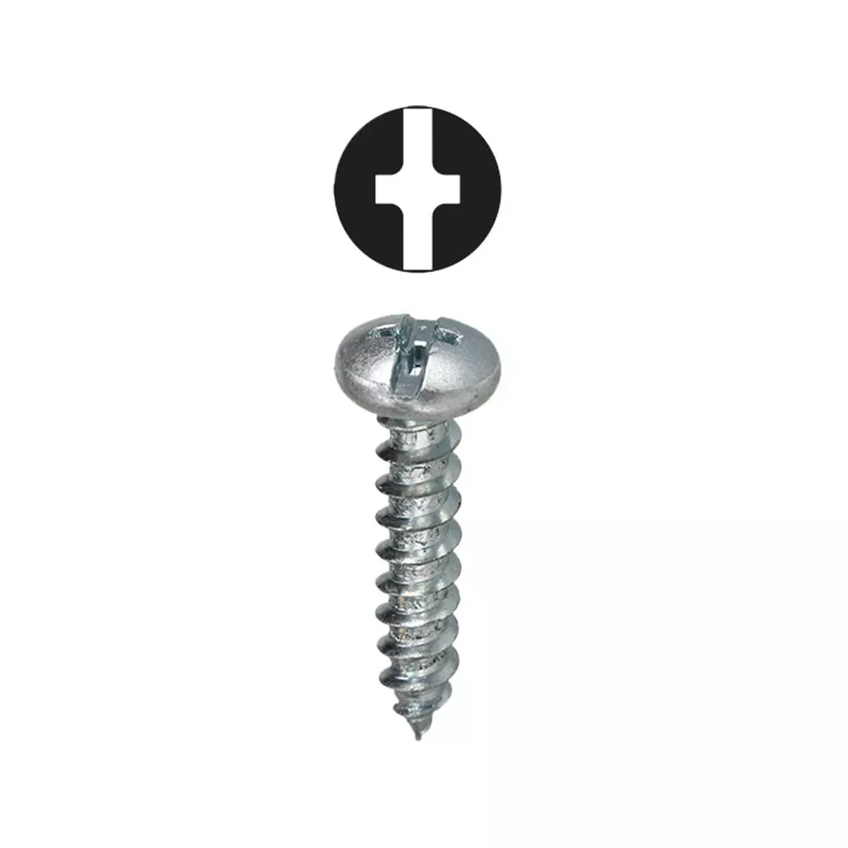 Dottie #6 Assorted Phillips/Slotted Pan Head Sheet Metal Screw Kit 6PS
