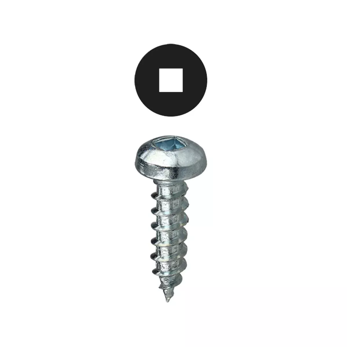 Dottie #6 Assorted Square Drive Pan Head Sheet Metal Screw Kit 6TR