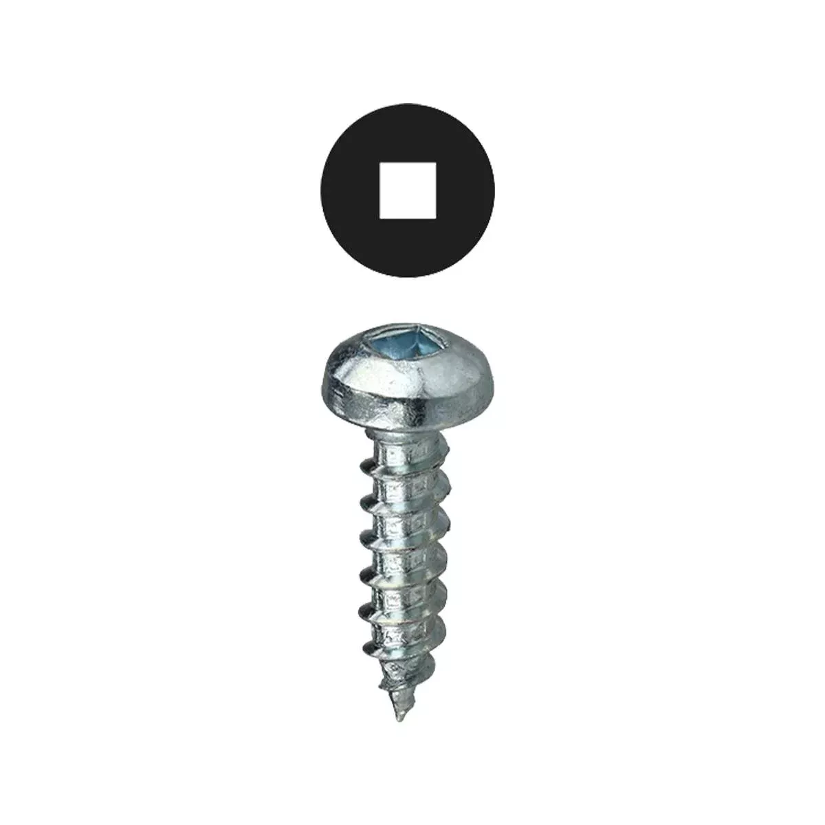 Dottie #8 Assorted Square Drive Pan Head Sheet Metal Screw Kit 8TR