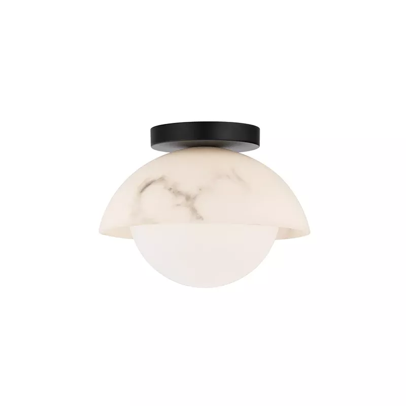 dweLED FM-43310 Moonstone 1-lt 10" LED Flush Mount