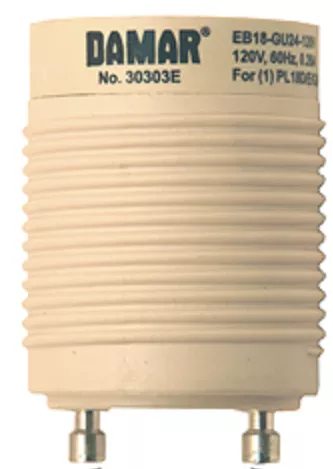 EB18-GU24-120V Damar (30303E) 18W GU24 Socket Ballast Replacement